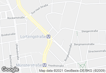 Karte mit Standort von Bäckerei-Konditorei Niehaves GmbH&Co.KG Fil. 39