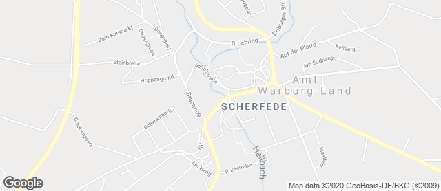 Karte mit Standort von Bäckerei Wäscher