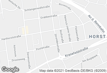 Karte mit Standort von Bäckerei Brinker GmbH