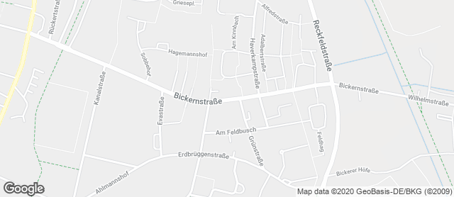 Karte mit Standort von Bäckerei Zölzer