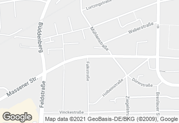 Karte mit Standort von Bäckerei-Konditorei Niehaves GmbH&Co.KG Fil. 60