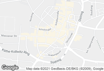 Karte mit Standort von Bäckermeister GROBE - Unna Markt