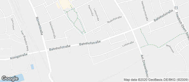 Karte mit Standort von Bäckerei-Konditorei Ernsting