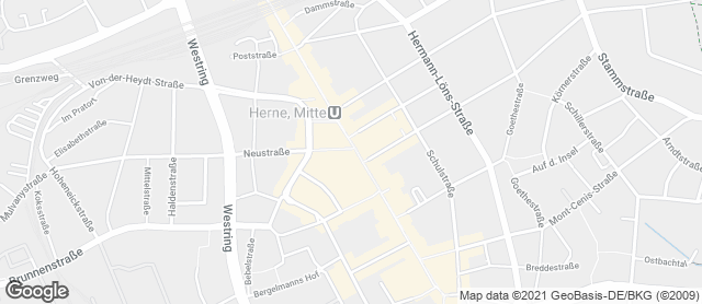 Karte mit Standort von Bäckerei Sponheuer oHG