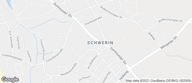 Karte mit Standort von Bäckermeister GROBE - Castrop Schwerin
