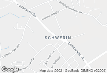 Karte mit Standort von Bäckermeister GROBE - Castrop Schwerin