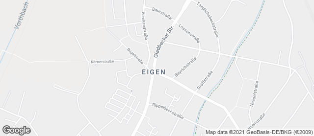 Karte mit Standort von Bäckerei Brinker GmbH