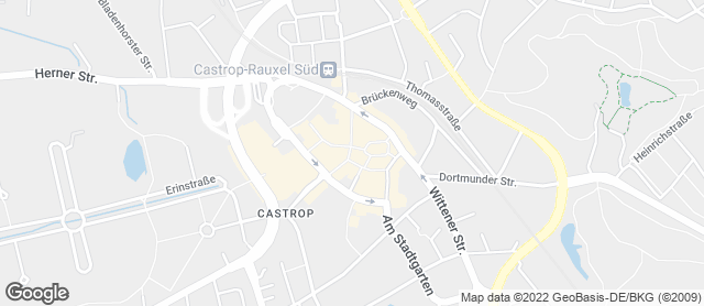 Karte mit Standort von Bäckermeister GROBE - Castrop-Zentrum