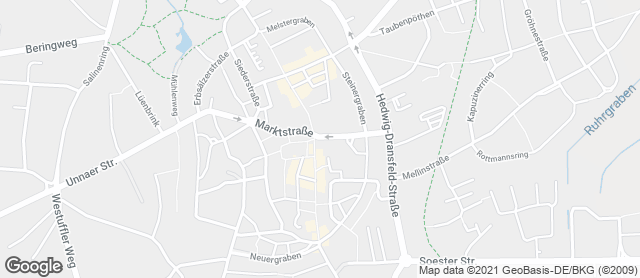 Karte mit Standort von Bäckerei und Konditorei Humpert GmbH