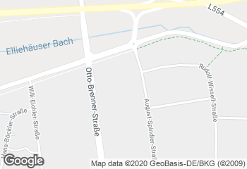 Karte mit Standort von Bäckerei Hermann GmbH	im Kaufpark