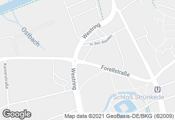 Karte mit Standort von Bäckerei Brinker GmbH