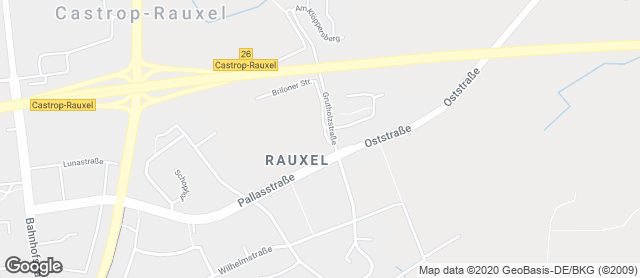 Karte mit Standort von Bäckerei Brinker GmbH