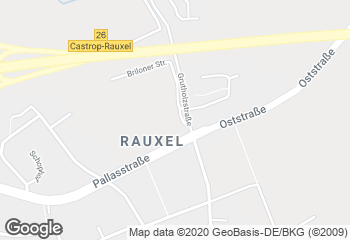Karte mit Standort von Bäckerei Brinker GmbH