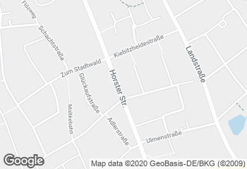 Karte mit Standort von Bäckerei Horsthemke Netto