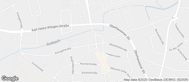 Karte mit Standort von Bäckerei-Konditorei Ernsting