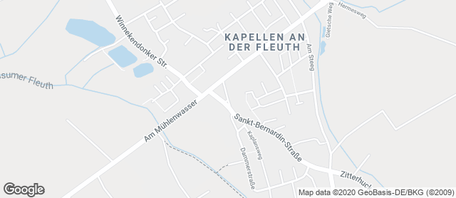 Karte mit Standort von Bäckerei Tebart GmbH & Co. KG