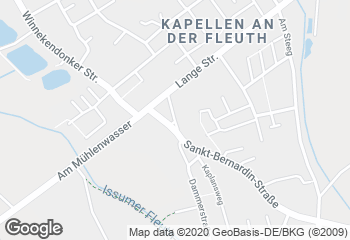 Karte mit Standort von Bäckerei Tebart GmbH & Co. KG