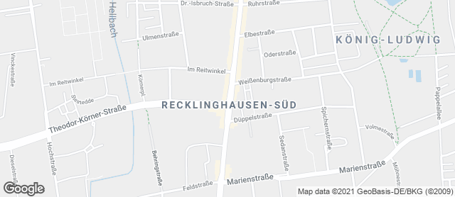 Karte mit Standort von Bäckerei Klaus Hövelmann