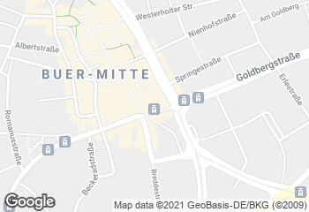 Karte mit Standort von Bäckerei Brinker GmbH