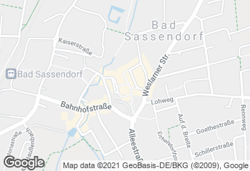 Karte mit Standort von Landbäckerei Sommer GmbH