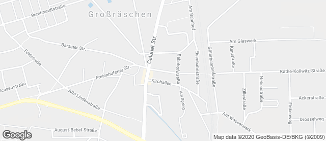 Karte mit Standort von Bäckerei Bubner e.K.