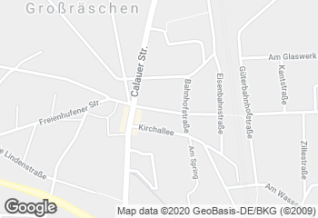 Karte mit Standort von Bäckerei Bubner e.K.