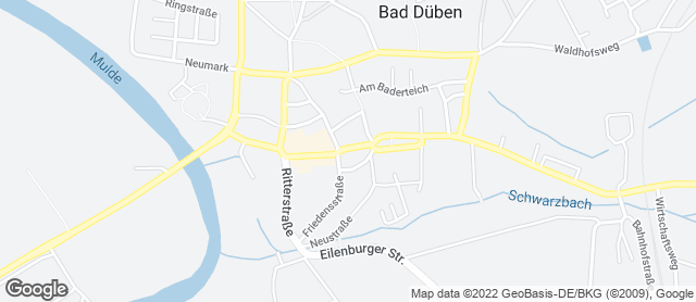 Karte mit Standort von Bäckerei Paetsch