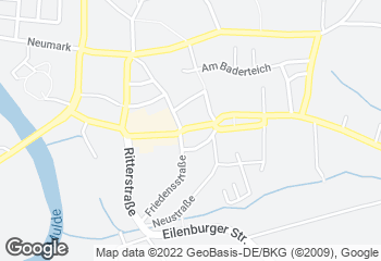 Karte mit Standort von Bäckerei Paetsch