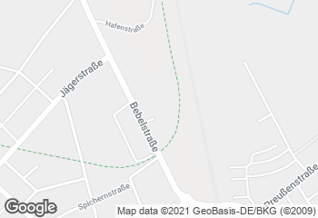 Karte mit Standort von Bäckerei Wilhelm Geiping GmbH & Co. KG