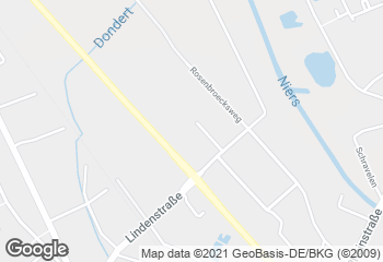Karte mit Standort von Landbäckerei Stinges