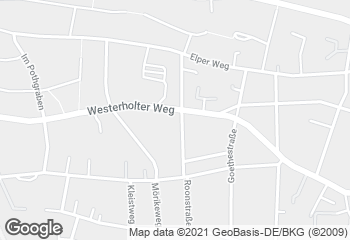 Karte mit Standort von Bäckerei Geiping GmbH & Co. KG