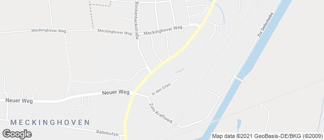Karte mit Standort von Bäckerei Rüping