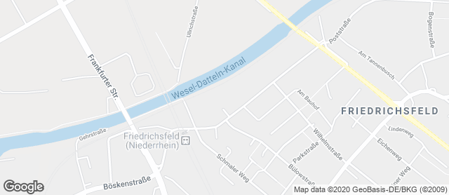 Karte mit Standort von Bäckerei-Konditorei Ernsting