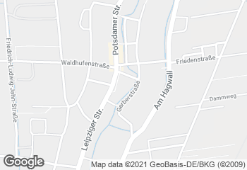 Karte mit Standort von Bäckerei Bubner e.K.