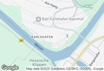 Karte mit Standort von Bäckerei Amthor GmbH & Co. KG