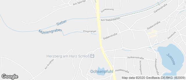 Karte mit Standort von Bäckerei Hermann GmbH	im Rewe Markt