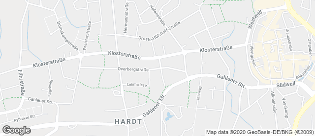 Karte mit Standort von Bäckerei Kleinespel & Imping
