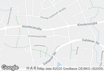 Karte mit Standort von Bäckerei Kleinespel & Imping