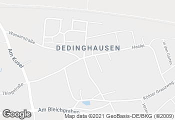 Karte mit Standort von Bäckerei Bals