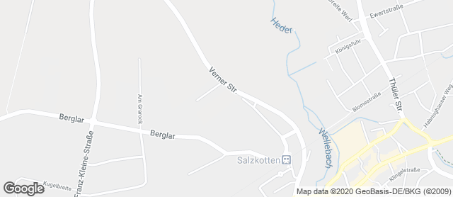 Karte mit Standort von Bäckerei Schmidt-Mattlat