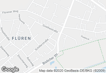 Karte mit Standort von Bäckerei-Konditorei Ernsting