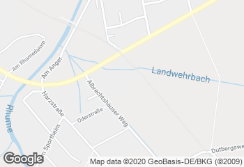 Karte mit Standort von Bäckerei Hermann GmbH Im Rewe Markt