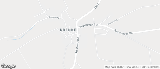 Karte mit Standort von Bäckerei Rode