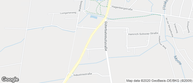Karte mit Standort von Bäckerei Hermann GmbH	im Rewe Markt