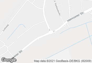 Karte mit Standort von Bäckerei Dördelmann   Filiale Hamm-Heessen (im Netto)