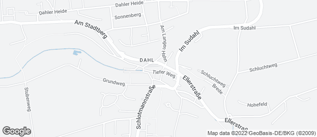 Karte mit Standort von Goeken backen Dahl