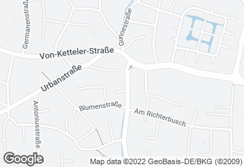 Karte mit Standort von Goeken backen Café Elsen