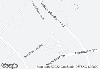 Karte mit Standort von Bäckerei Lange - Dörenpark