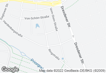 Karte mit Standort von Bäckerei Dreißig GmbH & Co. KG CB Kaufland