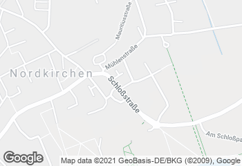 Karte mit Standort von Bäckerei Wilhelm Geiping GmbH & Co. KG